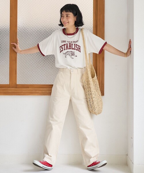 「FREAK'S STORE」 チノパンツ SMALL グリーン レディース_画像9