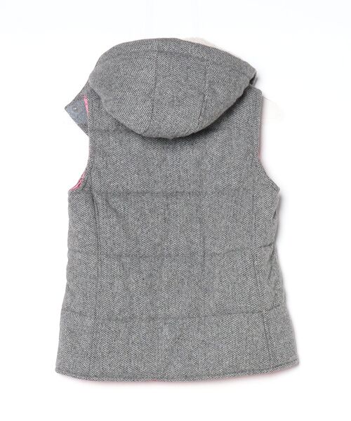 フレッドペリー グレー ダウンベスト 中古・古着通販】FRED PERRY (フレッドペリー) ダウンベスト グレー