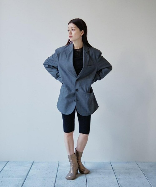 todayful グレー ジャケット サイズ36 TODAYFUL 「TODAYFUL」 テーラードジャケット 36inch グレー