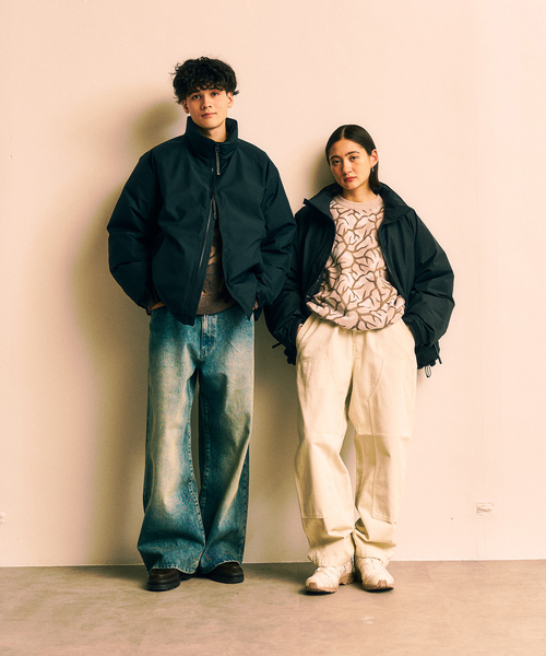 極美品 2022年モデル エディフィス フォックスブラザーズ サイドアジャスター Foxfire x 417 EDIFICE 25AW 別注 GORE-TEX ダウンジャケットの国内