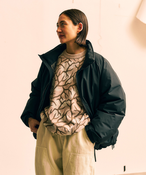 極美品 2022年モデル エディフィス フォックスブラザーズ サイドアジャスター Foxfire x 417 EDIFICE 25AW 別注 GORE-TEX ダウンジャケットの国内