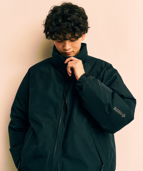 極美品 2022年モデル エディフィス フォックスブラザーズ サイドアジャスター Foxfire x 417 EDIFICE 25AW 別注 GORE-TEX ダウンジャケットの国内