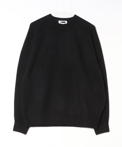 【未使用品】H Beauty&Youth ニット H BEAUTY&YOUTH UNITED ARROWS 長袖ニット M ブラック メンズ