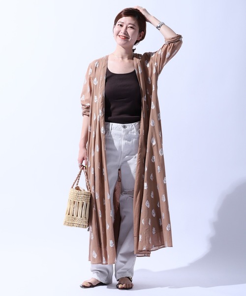 NE QUITTEZ PAS!（ヌキテパ） 長袖ワンピース FREE ブラウン