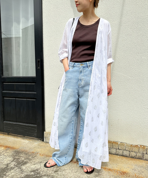 ヌキテパ　長袖ワンピース NE QUITTEZ PAS!（ヌキテパ） 長袖ワンピース - ピンク レディース