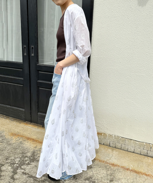 NE QUITTEZ PAS!（ヌキテパ） 長袖ワンピース FREE ブラウン