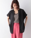 「GLOBAL WORK」 半袖ブラウス ME...の詳細画像2