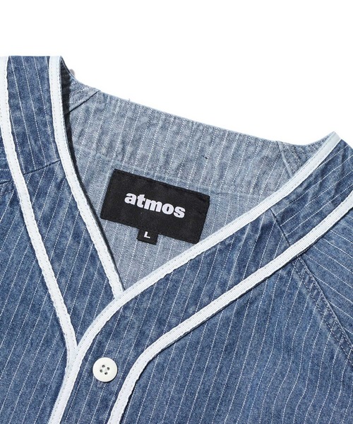 「atmos」 半袖シャツ - ブルー系その他 メンズ_画像3