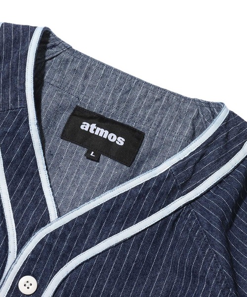 「atmos」 半袖シャツ - ブルー系その他 メンズ_画像8
