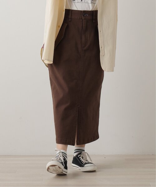 「DOUBLE NAME」 タイトスカート FREE ブラウン レディース_画像5