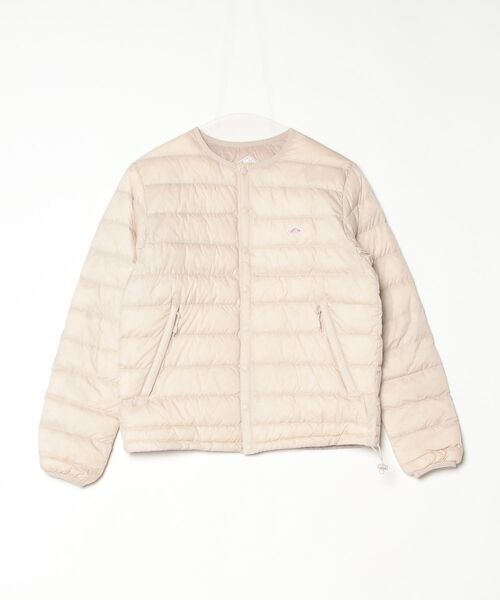 Danton（ダントン） ダウンジャケット S ベージュ レディース
