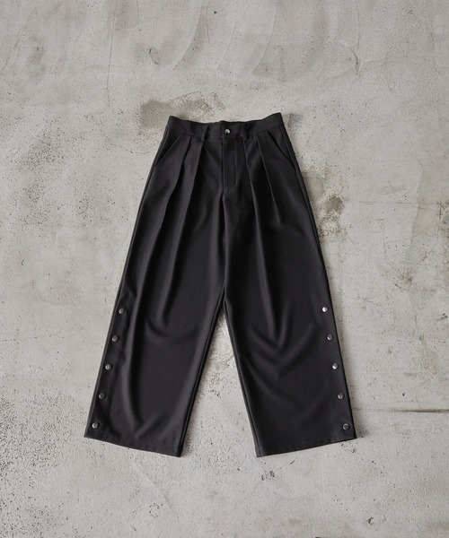 「CLEL」 スラックス M グレー メンズ_画像2