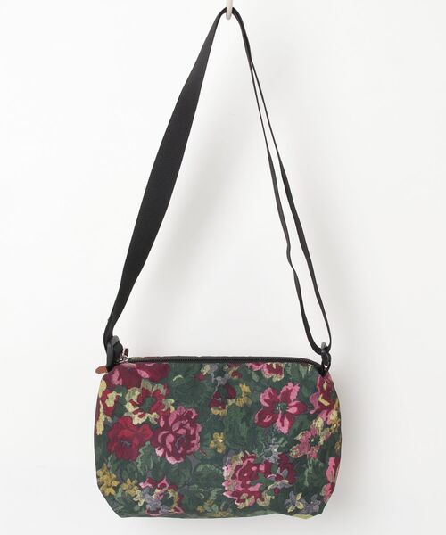 GREGORY（グレゴリー） 花柄ショルダーバッグ - グリーン レディース