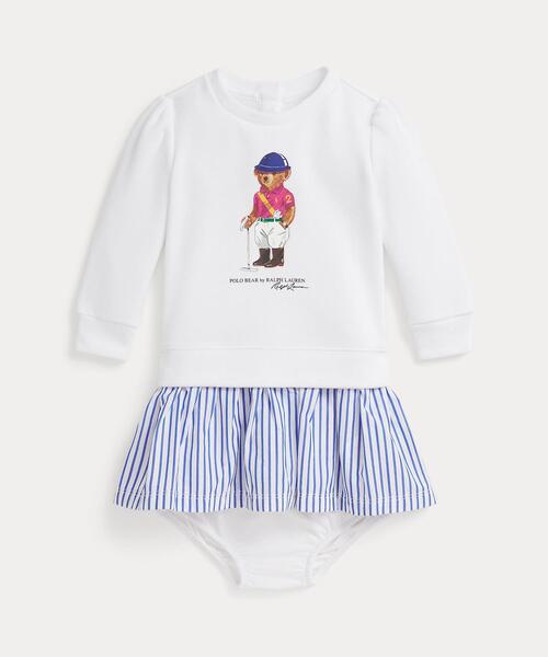 ベビー Polo ベア フリース ドレス ＆ ブルマー