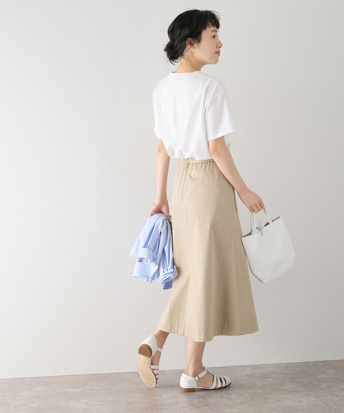 「La TOTALITE」 スカート 38 ネイビー レディース_画像5