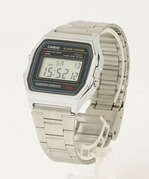 CASIO（カシオ） デジタル腕時計 FREE シルバー メンズ : ZOZOTOWN