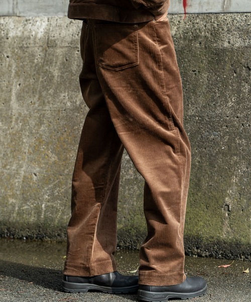 FCTY. コーデュロイパンツ MEDIUM ブラウン メンズ : ZOZOTOWN Yahoo