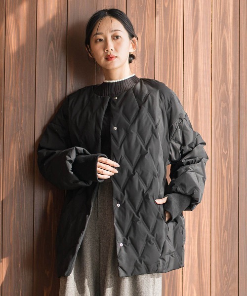 Droite lautreamont（ドロワット・ロートレアモン） ダウンコート