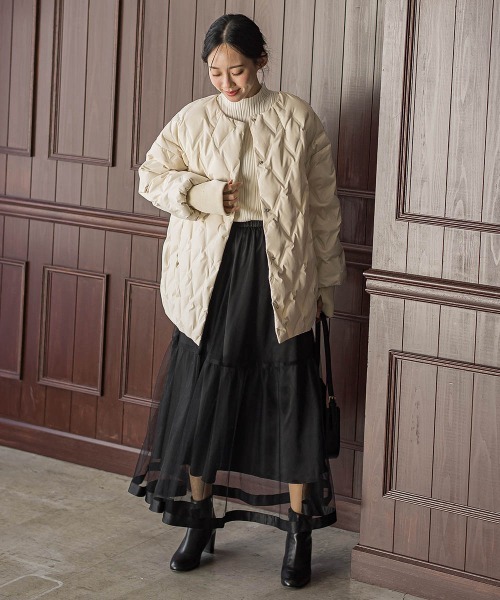 Droite lautreamont（ドロワット・ロートレアモン） ダウンコート