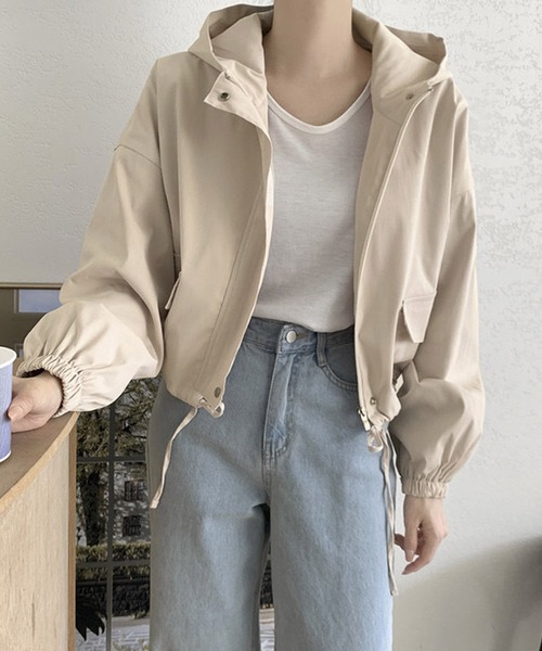Dewlily コート アウター カジュアルに寄り添うシンプルデザインで気分