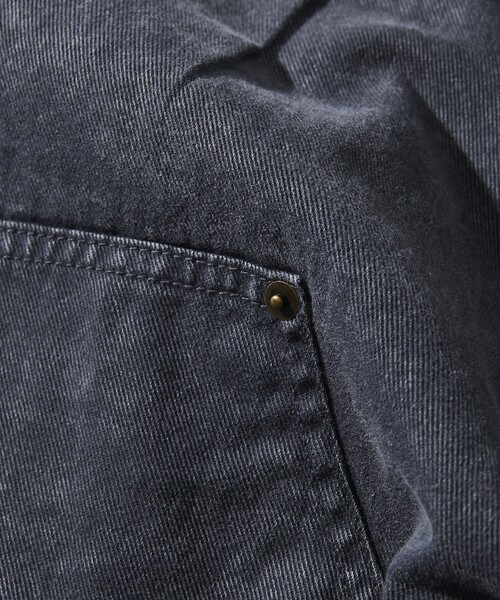 「FREAK'S STORE」 デニムパンツ LARGE チャコールグレー メンズ_画像4