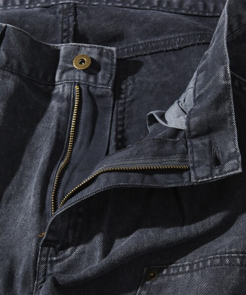 「FREAK'S STORE」 デニムパンツ LARGE チャコールグレー メンズ_画像6