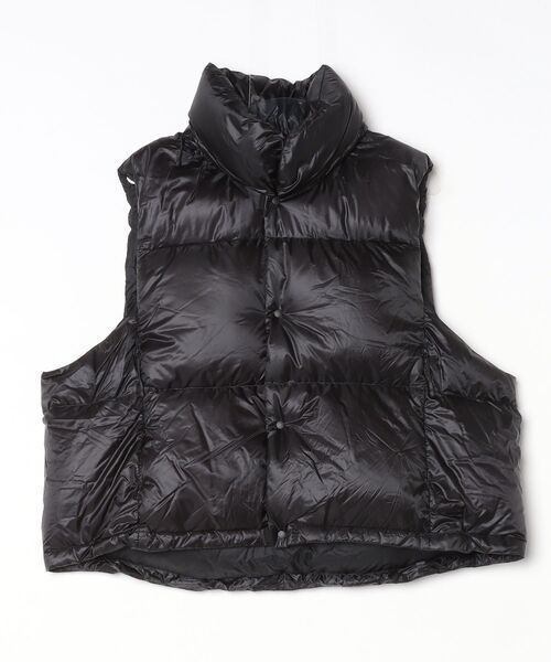   ブラックダウンベスト fridge ダウンベスト ベスト 「NORMAL EXPERT」ノーマルエキスパート