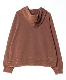 「MandO（Auntie Rosa）」 プルオーバーパーカー MEDIUM チャコールグレー メンズの画像3