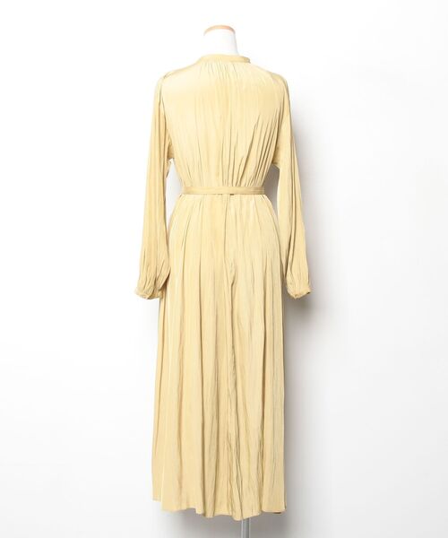 「Mila Owen」 長袖ワンピース 0 イエロー レディース_画像2