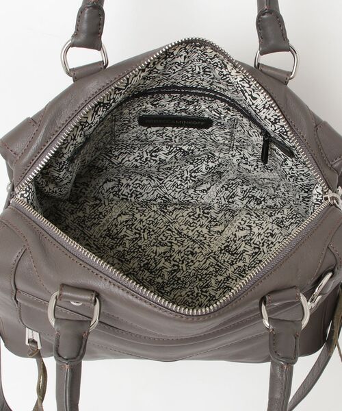 「REBECCA MINKOFF」 2WAYバッグ - グレー レディース_画像4