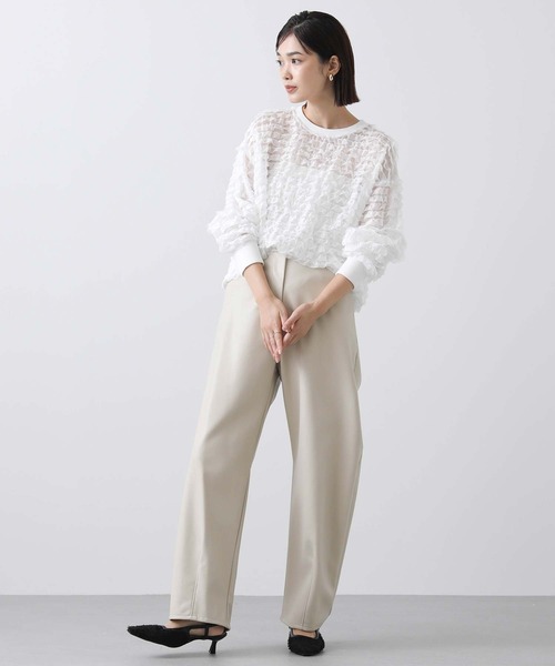 「CLOCHE」 パンツ FREE ブラック レディース_画像2