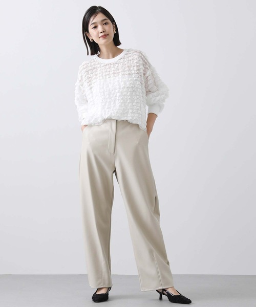 「CLOCHE」 パンツ FREE ブラック レディース_画像5