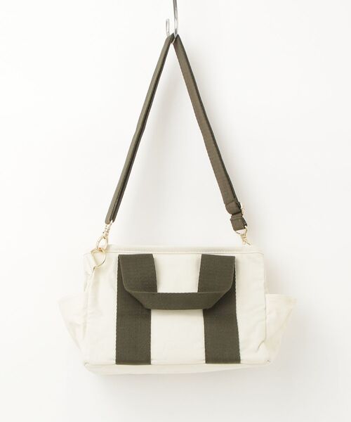 「BARNYARDSTORM」 ワンポイント2WAYバッグ - ホワイト レディース_画像2