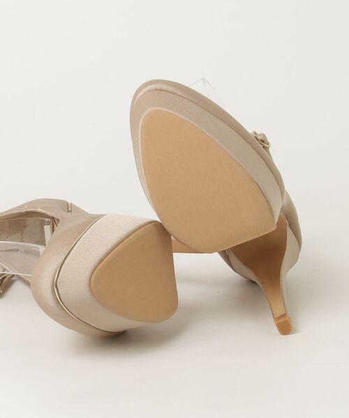 「ESPERANZA」 パンプス 24.0cm ベージュ レディース_画像3