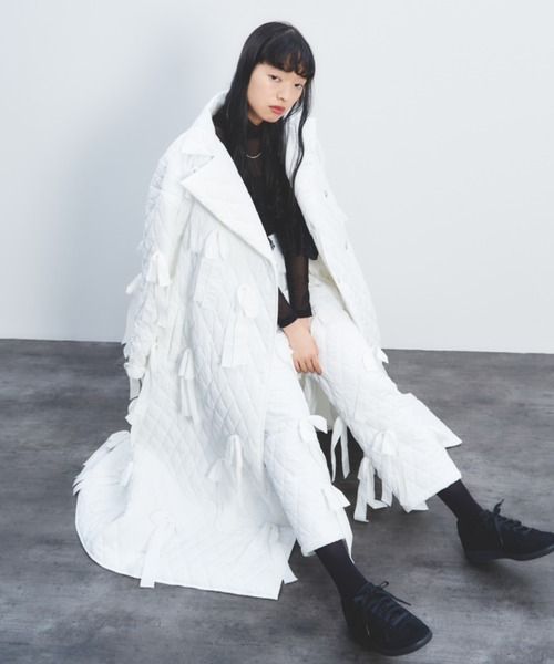 「PERNA」 パンツ FREE ホワイト レディース_画像5