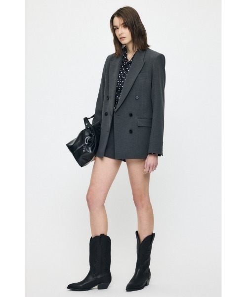 moussy DOUBLE BREASTED ジャケット ネイビー サイズ2 MOUSSY | DOUBLE BREASTED ジャケット (ジャケット ) |SHEL'TTER WEBSTORE