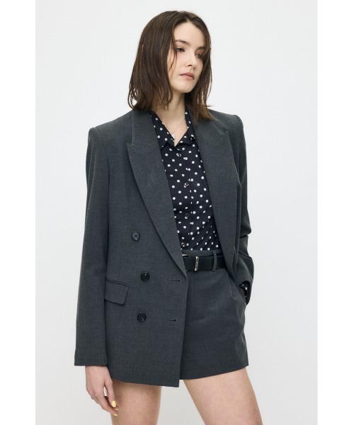 美品✨MOUSSY マウジー　ベルベット テーラードジャケット　金ボタン 公式】MOUSSYの金ボタン|アウター(ジャケット)検索ページ|シェルター