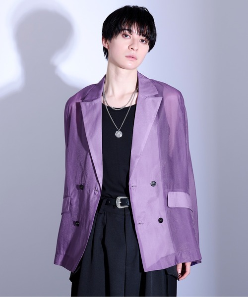 「Ellno Loset」 テーラードジャケット SMALL ブラック メンズ_画像9