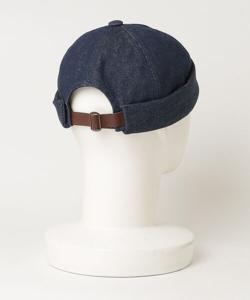 「Basiquenti」 キャップ FREE インディゴブルー メンズ_画像2