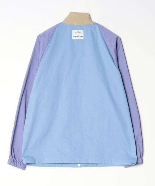 「Bonjour Girl」 ジャケット - ブルー レディース_画像2