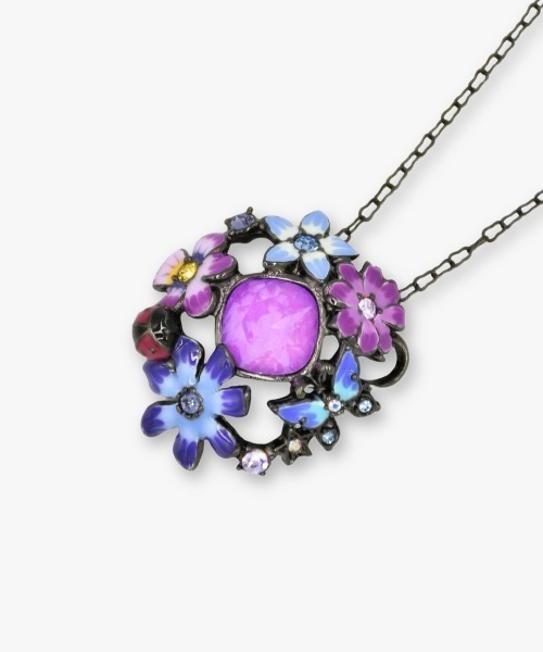 ANNA SUI（アナスイ） ネックレス フラワーモチーフ ネックレス
