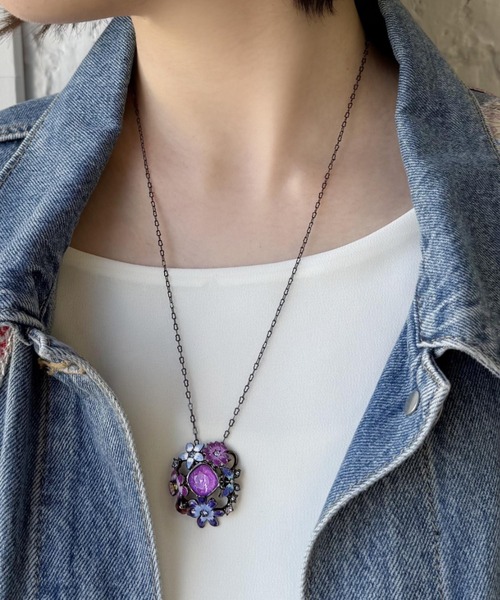 ANNA SUI（アナスイ） ネックレス フラワーモチーフ ネックレス