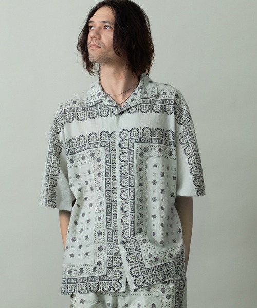 EGO TRIPPING（エゴトリッピング） シャツ mhs2540- VINTAGEBANDANA