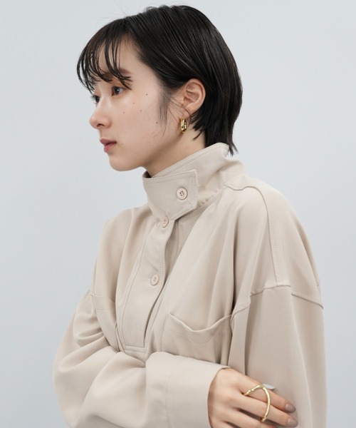 「Uenui」 「Grace＆Chili」長袖カットソー FREE ベージュ レディース_画像2