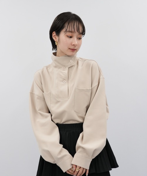 「Uenui」 「Grace＆Chili」長袖カットソー FREE ベージュ レディース_画像7