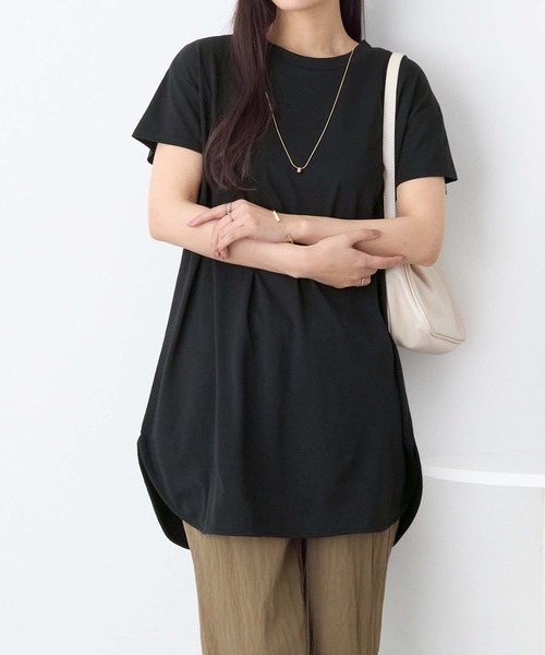 BEARDSLEY（ビアズリー） 長袖チュニック FREE グレー レディース