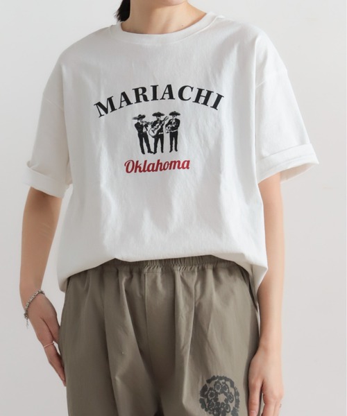 tシャツ マリアッチプリント クルーネックTEE レディース : ZOZOTOWN