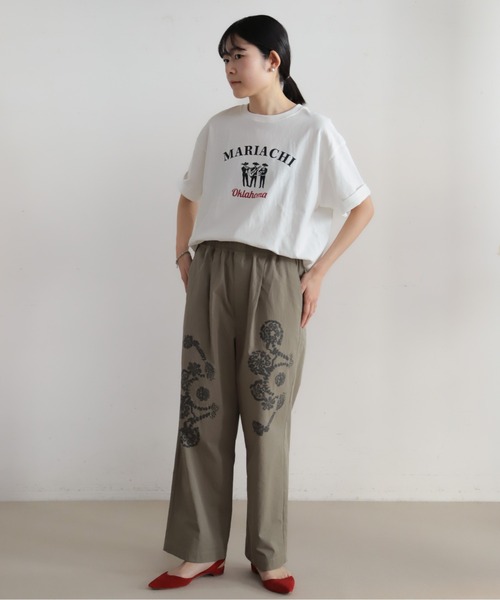 tシャツ マリアッチプリント クルーネックTEE レディース : ZOZOTOWN