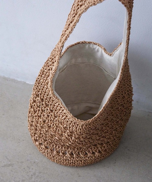 「EFOLE」 トートバッグ FREE オフホワイト レディース_画像4