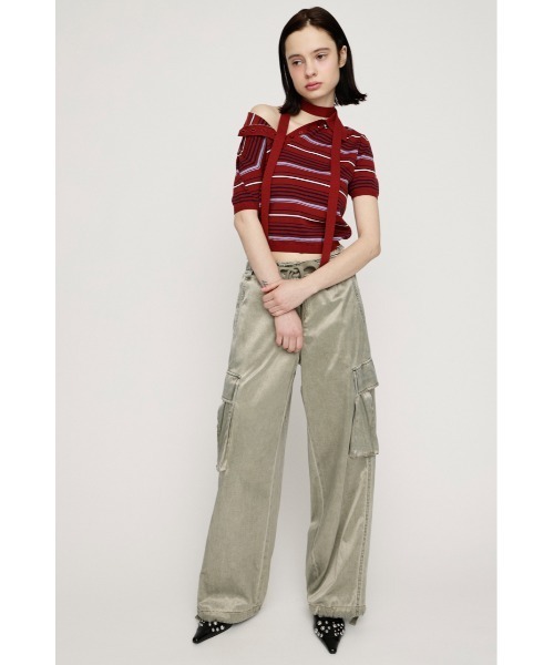 SLY（スライ） ポロシャツ ポロ HG KNIT POLO TOPS ハイゲージ